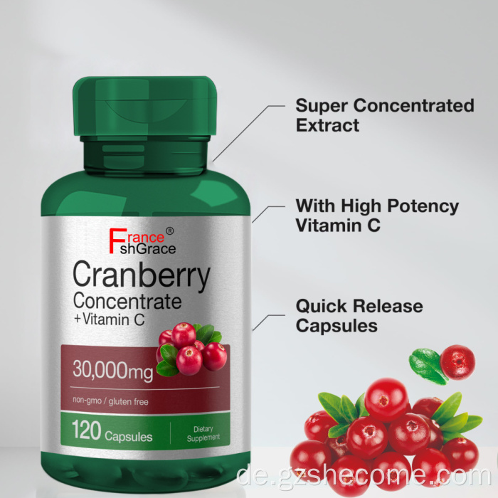 Hight Quality Cranberry Conconte Plant Extrakte